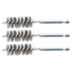 Wire brush - 17 mm - Set of 3 pcs