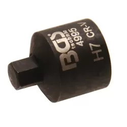 Brake Calliper Socket | internal Hexagon | extra short | 7 mm