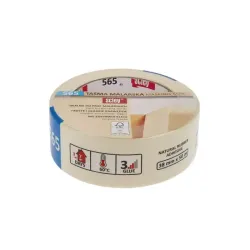 Masking tape - White rubber - 38 mm x 50 m