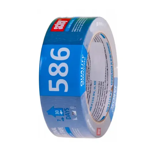 Adhesive tape - Paper - Blue - 38 mm x 33 m - 0300-863338
