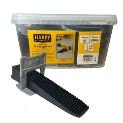 Tile Leveling Set: Clip - 1.5 mm - 100 pcs. + Wedges - 50 pcs.