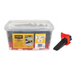 Tile Leveling Set: Clip - 2 mm - 100 pcs. + Wedges - 50 pcs.