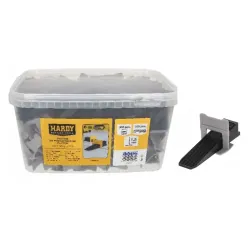 Tile Leveling Set: Clip - 1.5 mm - 300 pcs. + Wedges - 100 pcs.