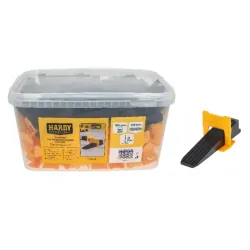 Tile Leveling Set: Clip - 3 mm - 300 pcs. + Wedges - 100 pcs.