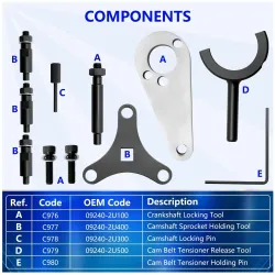 Engine Timing Tool Set - Hyundai & KIA 1.6