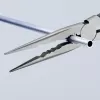 Long Reach Needle Nose Pliers With transverse profiles - 280 mm - 28 71 280