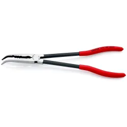 Long Reach Needle Nose Pliers With transverse profiles - 280 mm