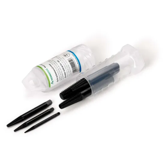 Screw extractor set in rotating plastic case - 5 pcs. - 9R 470 900 3