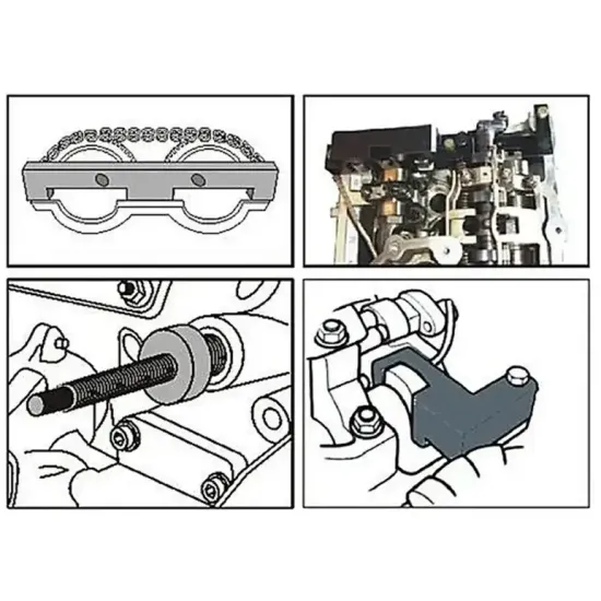 Комплект за зацепване на двигатели - BMW N42, N46, N46T - CK1067