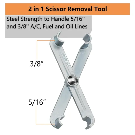 Fuel and Air Conditioning Disconnection Tool Set - 21 pcs - CK1096