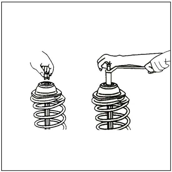 Turnbuckle for shock absorber's top lid - 39 pcs - CK1413