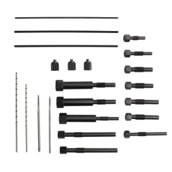 Broken Glow Plug Electrode Removal Tool Set - 22 pcs