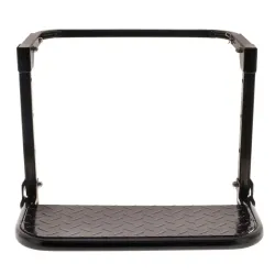 Adjustable Wheel Step Tyre Ladder Lift Stair Foldable Van 200kg