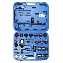 Cooling System Pressure Tester & Vacuum Purge Master Kit - 28 pcs