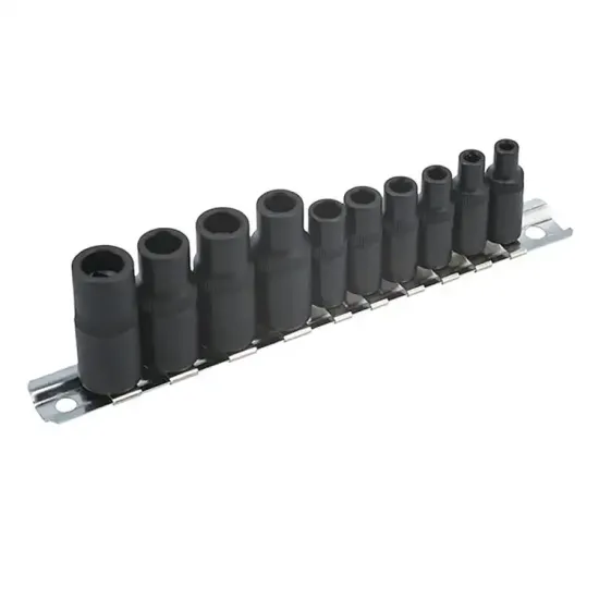 Tap Socket Set  1/4 and 3/8 Inch Drive (Magnetic) - 10 pcs - CK2441