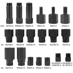 Pneumatic Puller For Injectors Puller and Vibration Mate Injector Removal Tool - 21 pcs