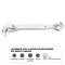 Double Ended Quick Self-Adjusting Wrench 