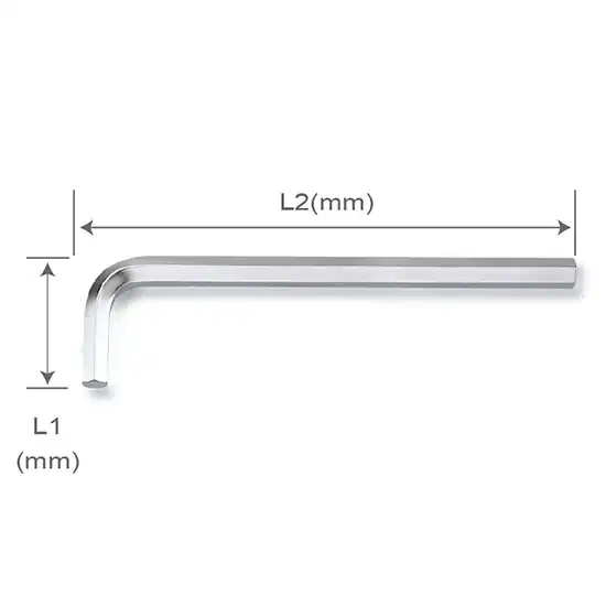 Hex Key Wrench (Long Type) - 7 mm - AGAL0715