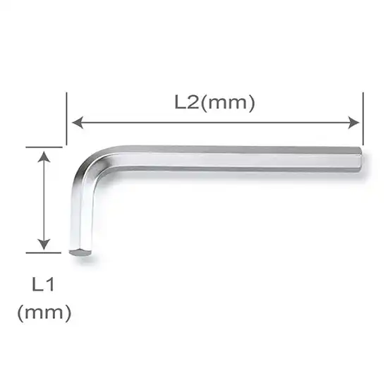 Hex Key Wrench (Short Type) - 9 mm - AGAS0912