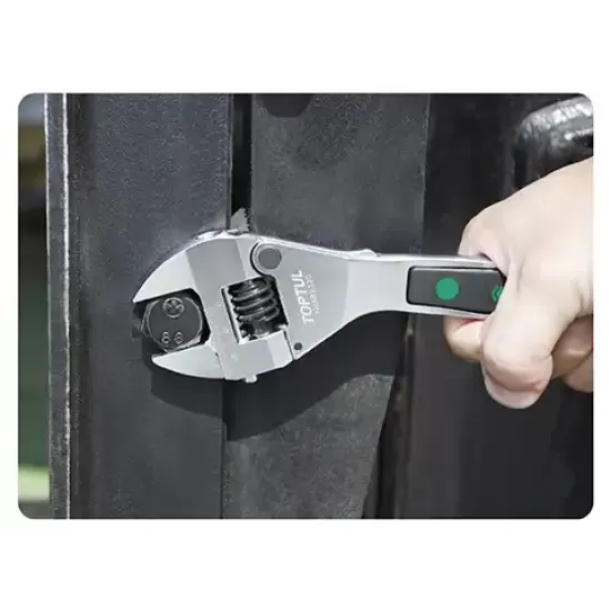 Ratcheting Adjustable Wrench - 200 mm - AMAR2320