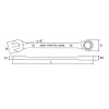 Pro-Series Ratchet Combination Wrench - AOAF
