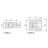 Sockets - 3/8" - BAEA12