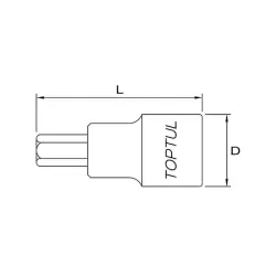Star Bit Sockets - 3/8"