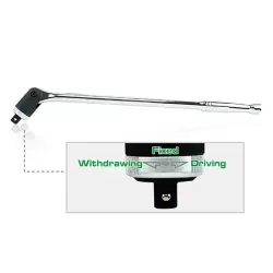 Ratchet Head Swivel Handle - 1/2"
