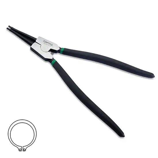 Straight Retaining Ring Pliers (External Ring) - 12" - DCAB1212
