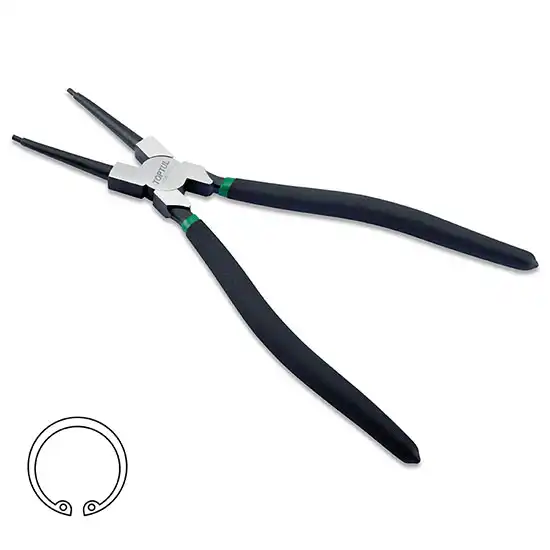 Straight Retaining Ring Pliers (Internal Ring) - 12" - DCAD1212