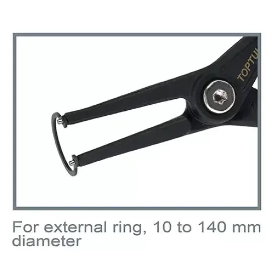 Straight Retaining Ring Pliers (External Ring) - 7" - DCBB1307
