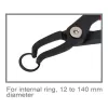90° Retaining Ring Pliers (Internal Ring) - 7" - DCBC1307