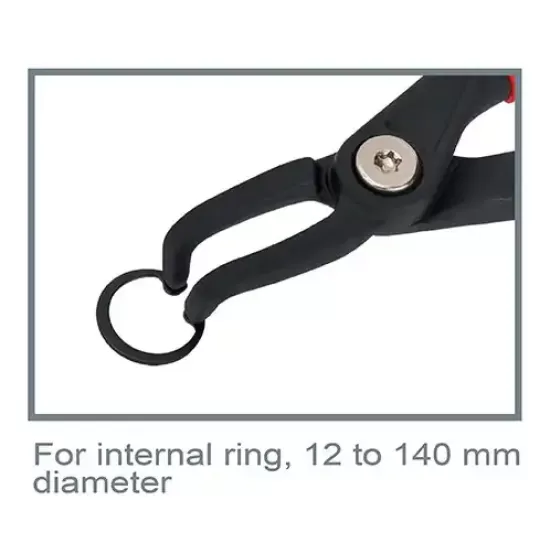 90° Retaining Ring Pliers (Internal Ring) - 7" - DCBC1307