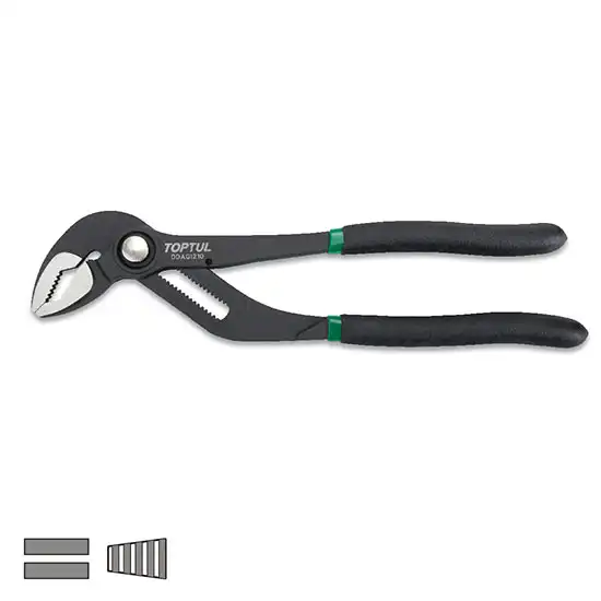 Professional Series Box-Joint Water Pump Pliers with Quick-Adjust Button - 10" - DDAG1210