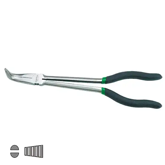 Long Reach Nose Pliers - 90° - DFAI1211