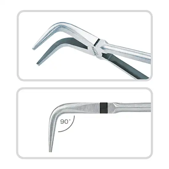 Long Reach Nose Pliers - 90° - DFAI1211