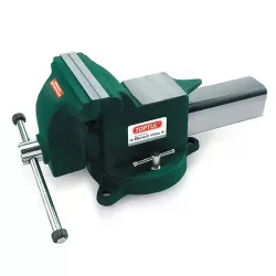 All Cast Steel Bench Vise - 8"