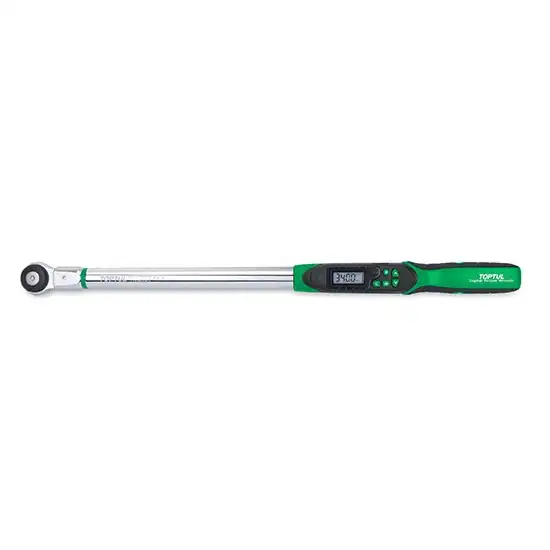 Digital Torque / Angle Wrench with Reversible Ratchet Insert Tool - 1/2“ - 17–340 Nm - DT-340A4