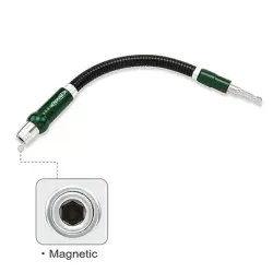Extended Flexible Extension with Magnetic Quick Release Bit Holder 
