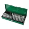 Pro-Series Reversible Ratchet Combination Wrench Set - 12 pcs