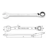 Pro-Series Reversible Ratchet Combination Wrench Set - 12 pcs - GAAD1205
