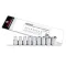 Star Socket Rail Set - 1/2" dr. - 9 pcs