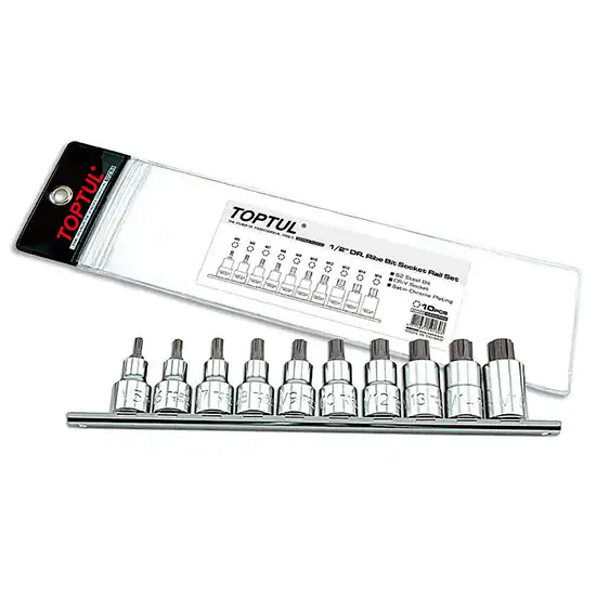 Вложки - тип Рибе - 1/2“ - Комплект на релса - 10 бр. - GAAG1002