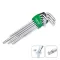 Long Type Ball End Star & Tamperproof Key Wrench Set - 9 pcs