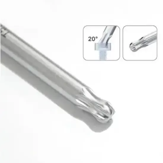 Long Type Ball End Star & Tamperproof Key Wrench Set - 9 pcs - GAAL0925