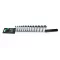 Deep Socket Rail Set 3/8" dr. 12 pt. - 13 pcs 