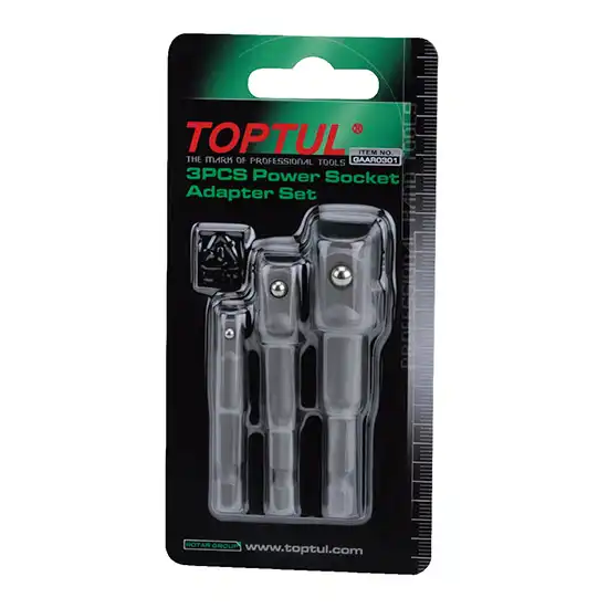 Power Socket Adapter Set - 3 pcs - GAAR0301