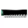 Flare Nut Crowfoot Wrench Set 3/8" 6 pt. - 10 pcs - GAAR1001