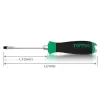 Go-Thru Slotted & Phillips Screwdriver Set (Hexagon Steel & Hexagon Driver) - 6 pcs - GAAT0601