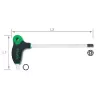 L-Type Two Way Ball Point & Hex Key Wrench Set - 8 pcs - GAAT0811